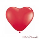 Balony serca czerwone