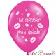 Balon na wieczór panieński   "Wieczór Panieński" różowy
