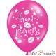 Balon na wieczór panieński    "Hot Party" różowy