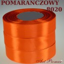 Tasiemka satynowa 12mm kolor 8020 Pomarańczowy